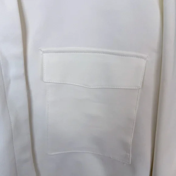 Zara Size Large White Jacket (A) - Picture 5 of 6